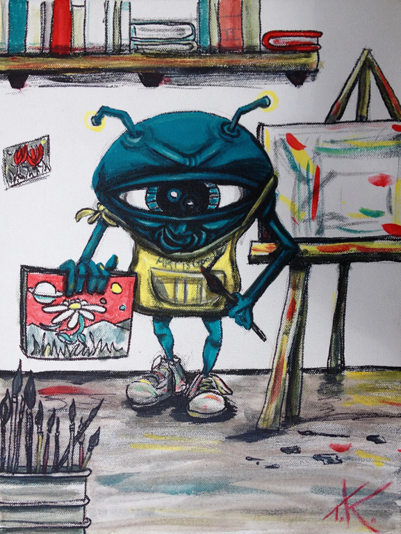 Alien artist
Created by Tim Kelly Similar Alien