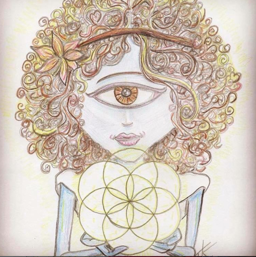 alien art flowers by Tim Kelly similar alien flower of life