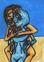 alien art surf beach by Tim Kelly similar alien ocean