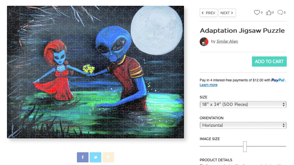 alien art merchandise by Tim Kelly similar alien buy art www.similaralienshop.com