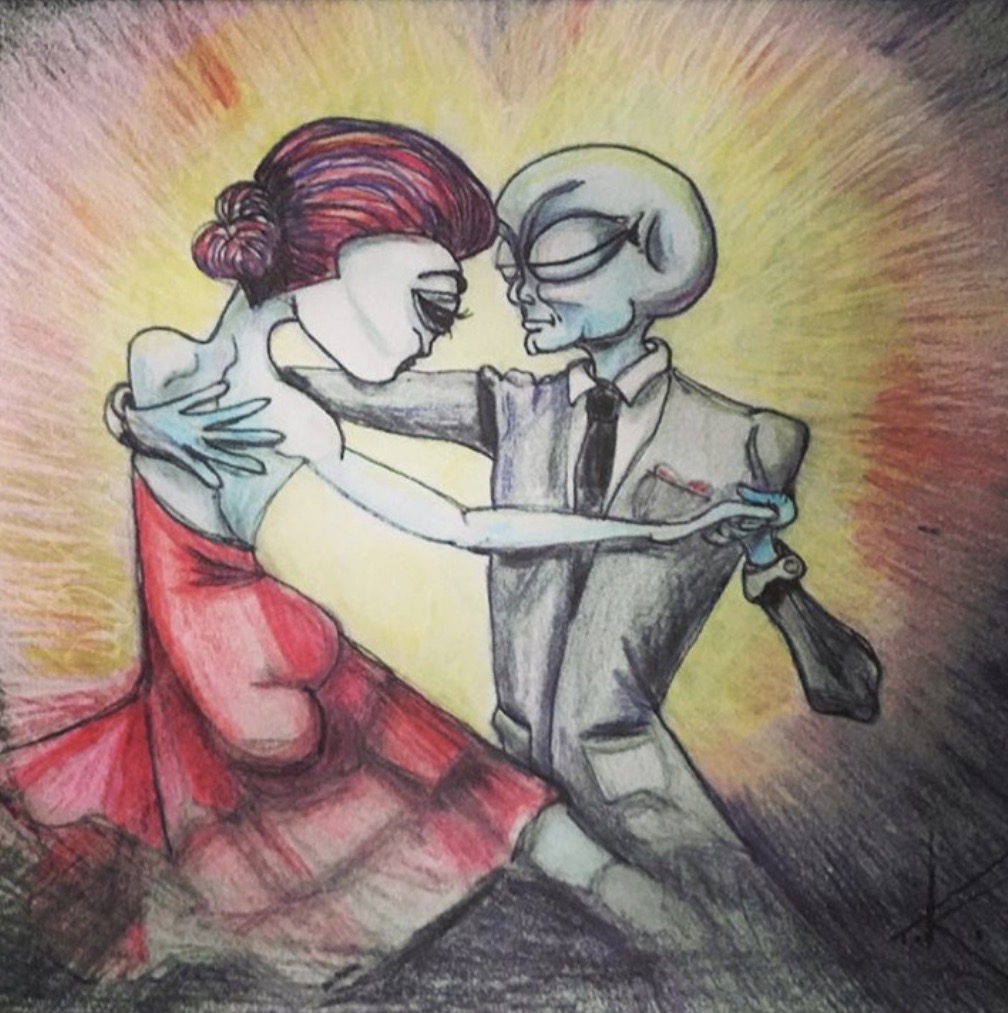 alien art dance by Tim Kelly similar alien salsa