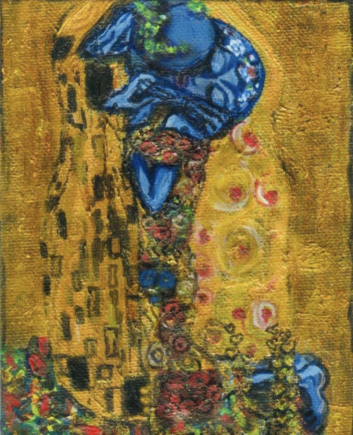 The alien kiss acrylic painting by Gustav Klimt
Created by Tim Kelly Similar Alien
