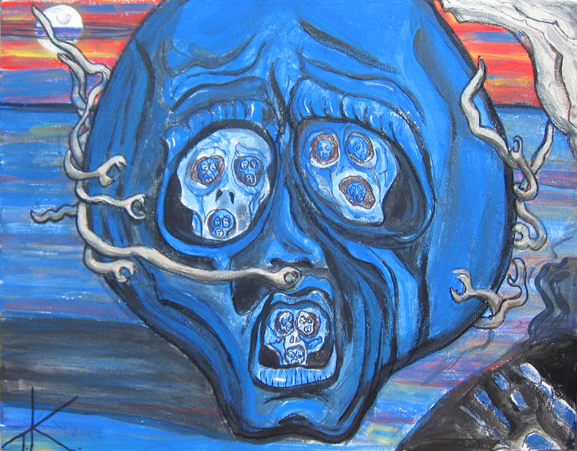 The alien Visage of War by Salvador Dali
Created by Tim Kelly Similar Alien